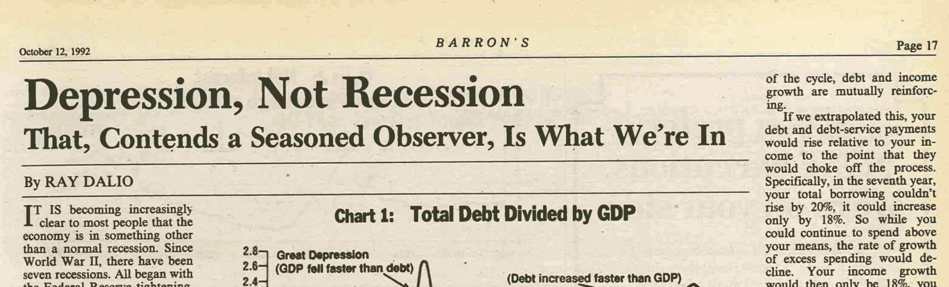 Barrons Dalio 1992